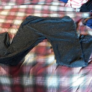 Black Sparkly Leggings